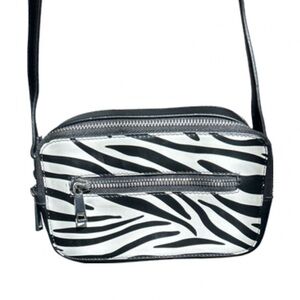 Forever 21 cross body zebra print.